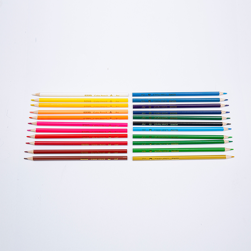 Lápices de colores de calidad media